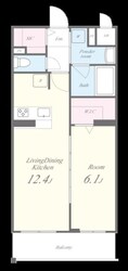 EXCIA東姫路駅前の物件間取画像